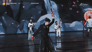 Bday 自诩庸人: 4K Sword Dance! Zheng YeCheng makes this look so beautiful 生日快乐. 君衫一点白，如皎月飞鹤，沧浪里，自不凡。