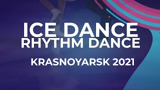 Celina FRADJI / Jean-Hans FOURNEAUX FRA | ICE DANCE RHYTHM DANCE | Krasnoyarsk Week 4 #JGPFigure