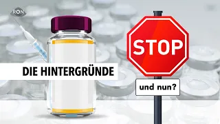 AstraZeneca-Impfung vorerst gestoppt | RON TV