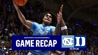 UNC TAKES DOWN Duke, wins OUTRIGHT ACC Regular Season Title | Game Recap | CBS Sports