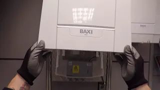 Close up look at the Baxi 800 Heat boiler