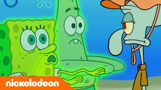 SpongeBob Schwammkopf | 5-Minuten-Episoden | Der Fluch über Bikini Bottom | Nickelodeon Deutschland