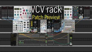 texture ambient with Audible instruments- VCV rack patch preview