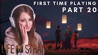 FIRST TIME PLAYING Life is Strange 2 | Episode 5 Wolves | Saying Goodbye