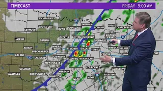 DFW weather: Rain moves in Thursday, expect some severe storms to end week