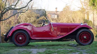 Raced at Brooklands - 1930 Alfa Romeo 6C 1750 GS Corsica