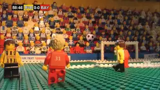Champions League Final 2013  in LEGO (Borussia Dortmund v Bayern München)