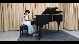 Ruth Isabel Beh (8) performs The Reef: No 5 from In Southern Seas, by Walter Carroll