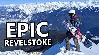 Epic Big Mountain Snowboarding - Revelstoke, Canada