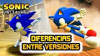 DIFERENCIAS DE LAS VERSIONES DE SONIC UNLEASHED | SERGINDSEGASONIC