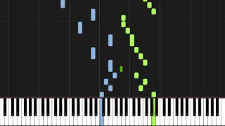 Bach - Invention No. 1, BWV 772 (Piano Tutorial) [Synthesia]