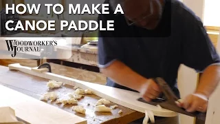 How to Make a Canoe Paddle at North House Folk School