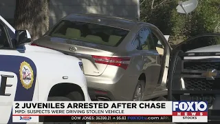 2 teens arrested after police chase in Mobile
