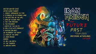 Iron Maiden - The Future Past Tour  2023 (Audio Full Concert) @ Ziggo Dome - Amsterdam, Netherlands