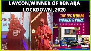 LAYCON WINS BIG BROTHER NAIJA 2020, SEASON 5  FINALE , BBNAIJA LOCKDOWN  ,bbnaija2020,layconbbn