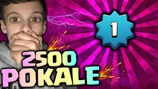 2500 POKALE mit LEVEL 1! • Clash Royale Deutsch