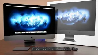 Unboxing Apple iMac Pro.