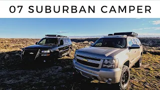 2007 Chevrolet Suburban 4x4 Camper | SUBOVERLAND | Vanlife | #overlanding #overland #overlandbuild