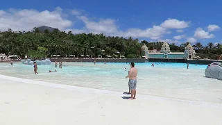 Siam Park in Tenerife, World largest artificial wave, Canary Island. Holiday 2017