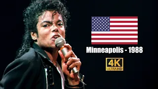 Michael Jackson | Man In The Mirror - Live in Minneapolis May 6th, 1988 (4K Remaster)