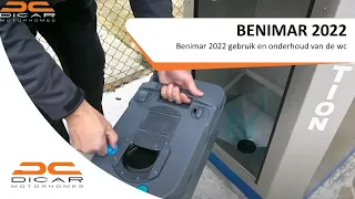 Benimar 2022 gebruik en onderhoud van de wc