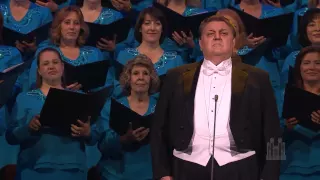 Stanford Olsen sings "The Holy City" with the Mormon Tabernacle Choir