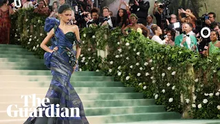 Celebrities walk the red carpet for the 2024 Met Gala – watch live