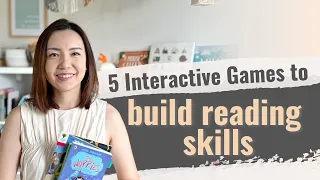 5 Interactive Games to Build Reading Skills || Learning How to Read Through Play
