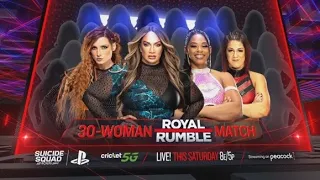 WWE Royal Rumble 2024 30-Woman Royal Rumble Match 2K23 Simulation