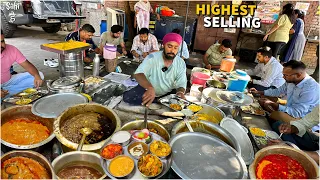 BEST 60/- Mr Speedy Singh ki 4x4 Shahi Thali | Punjabi Street Food India
