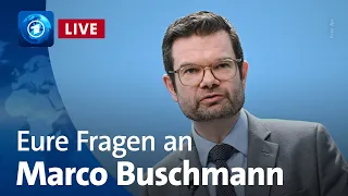 Eure Fragen an Justizminister Buschmann | Bericht aus Berlin Extra