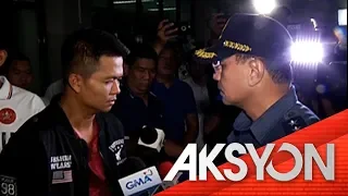 NCRPO Chief Eleazar, nanggalaiti nang makaharap ang isa umanong kotong cop sa Marikina