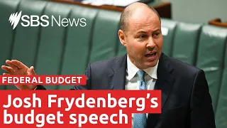 Federal budget: Treasurer Josh Frydenberg is live | SBS News