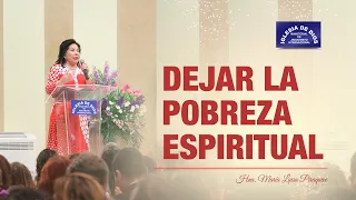 Dejar la pobreza espiritual - Hna. María Luisa Piraquive - IDMJI