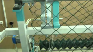 Станок для производства сетки "Рабица" автомат/Chain link fence machine