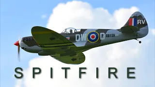 SPITFIRE flown by young pilot Dominik Radovic