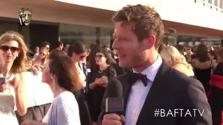 FULL version: James Norton interview on red carpet BAFTA TV Awards May 8 2016