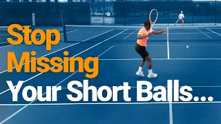 3 Tips To Dominate Your Short Balls in Tennis...