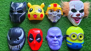 Review Mask Avengers Superhero Story, Marvel's Spider-Man 2, Hulk, Iron Man, Thanos, Venom, BatMan