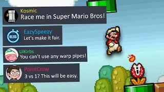 Can 3 Speedrunners Beat 1 Pro Mario Speedrunner?