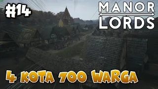 Perang besar akhir season 1 !! | Manor Lords Indonesia ep 14