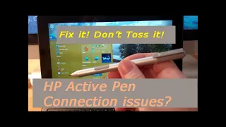 Fix your HP Active Pen Connection Problems