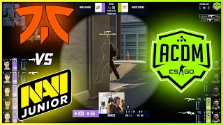 NAVI Junior vs Fnatic Rising | WePlay Academy League Season 1 - HiGHLiGHTS | CSGO