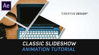 After Effects Tutorial : Classic & Modern Slideshow Animation