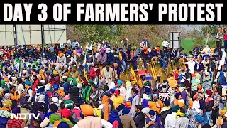 Farmers Protest | Day 3 Of Protest | Rail Roko Across Punjab, Big Centre-Farmer Leaders Meet