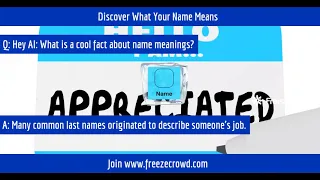 Discover What Your Name Means