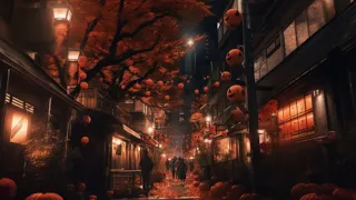 HALLOWEEN 🎃🎃🎃  in tokyo Lofi beats / 15 relaxing minutes / to meditate / study