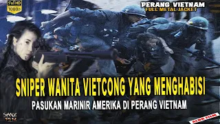 KEHEBATAN SNIPER CILIK PEREMPUAN VIETCONG DALAM MEMBABAT PASUKAN 4MERIKA