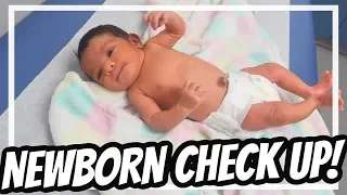 SUMMER'S FIRST DOCTOR'S APPOINTMENT | NEWBORN FIRST DOCTOR'S VISIT