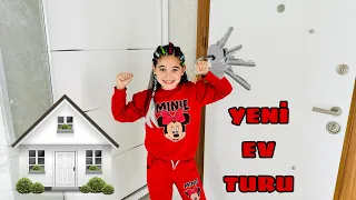 YENİ EVİMİZİ GEZELİM !! HANGİ ODA ELİF SİNEMİN OLACAK ??